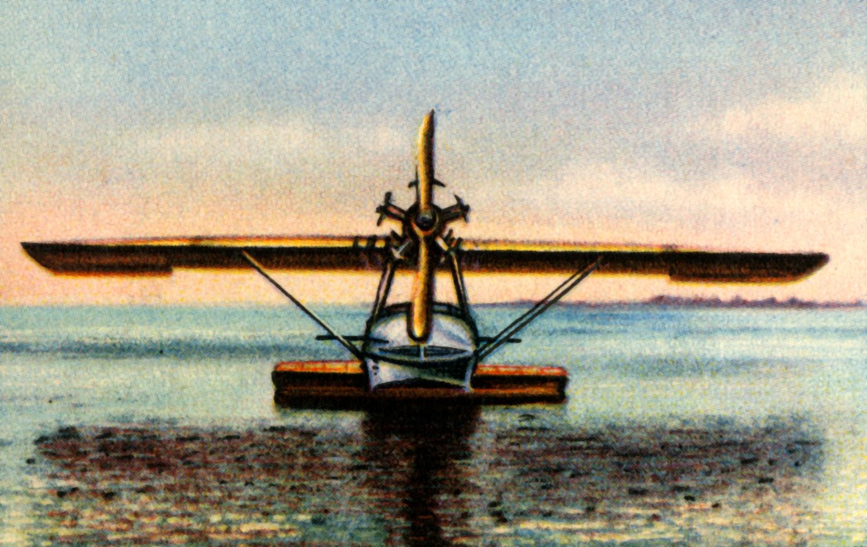Barco voador Dornier Libelle, 1920, 1932. de Unbekannt
