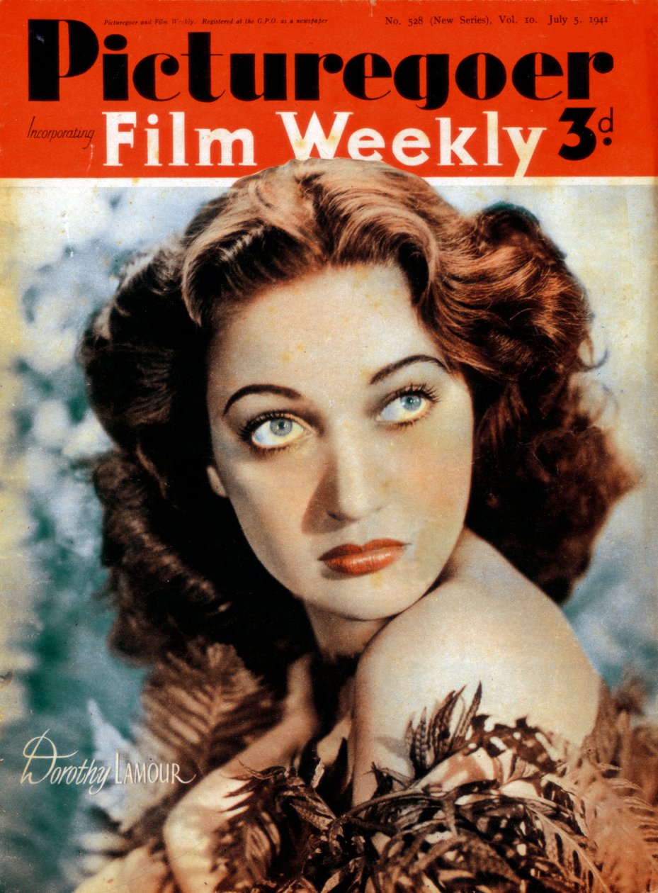 Dorothy Lamour 1914-1996, atriz americana, 1941 de Unbekannt