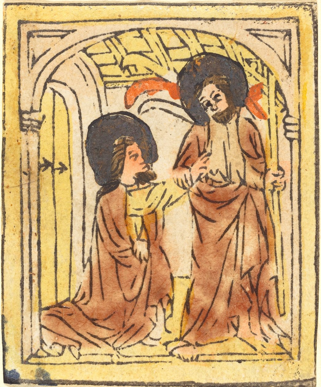 Duvidando de Thomas, c. 1460. de Unbekannt
