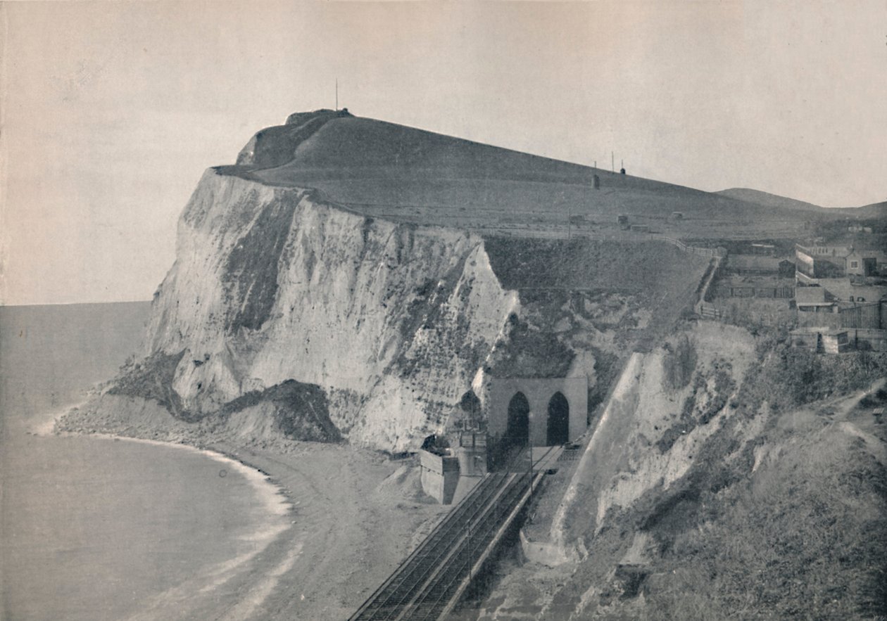 Dover - O túnel no penhasco de Shakespeares, 1895 de Unbekannt