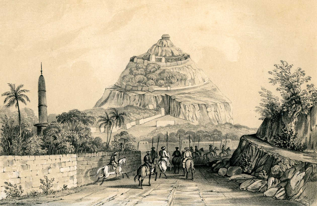 Dowlatabad, Índia, 1847 de Unbekannt