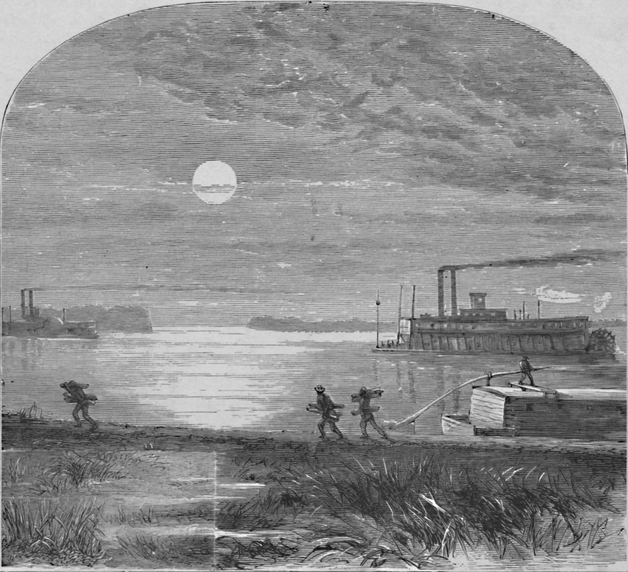 Abaixo do Mississippi, 1883 de Unbekannt