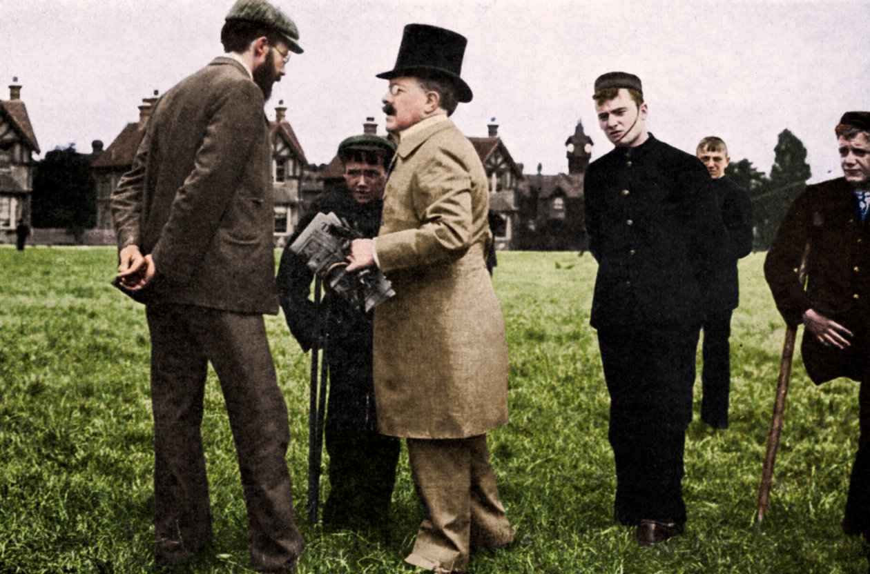 Dr. Barnardo em uma de suas casas, 1905 1951 de Unbekannt