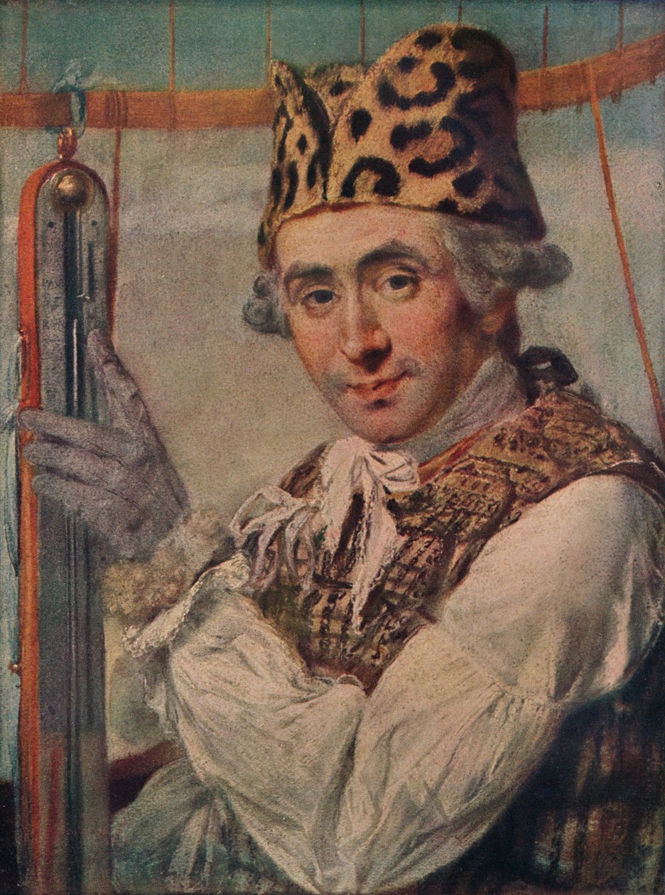 Dr. John Jeffries, balão americano, 1786. 1911 de Unbekannt
