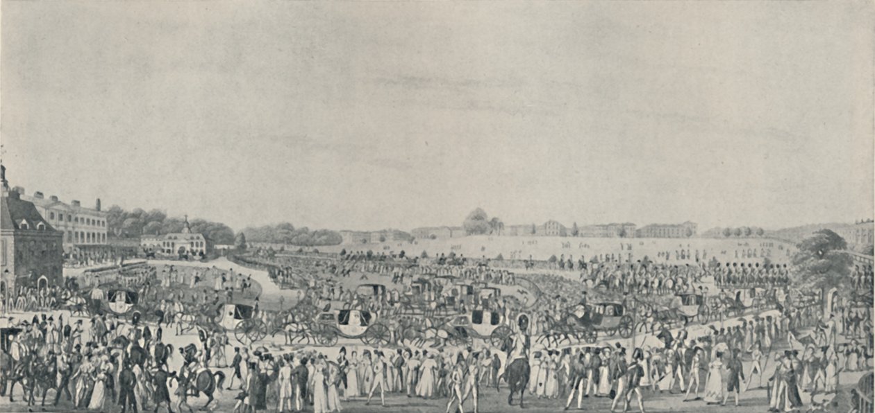 Dia da sala de estar, Palácio de Buckingham, 1822, 1920 de Unbekannt