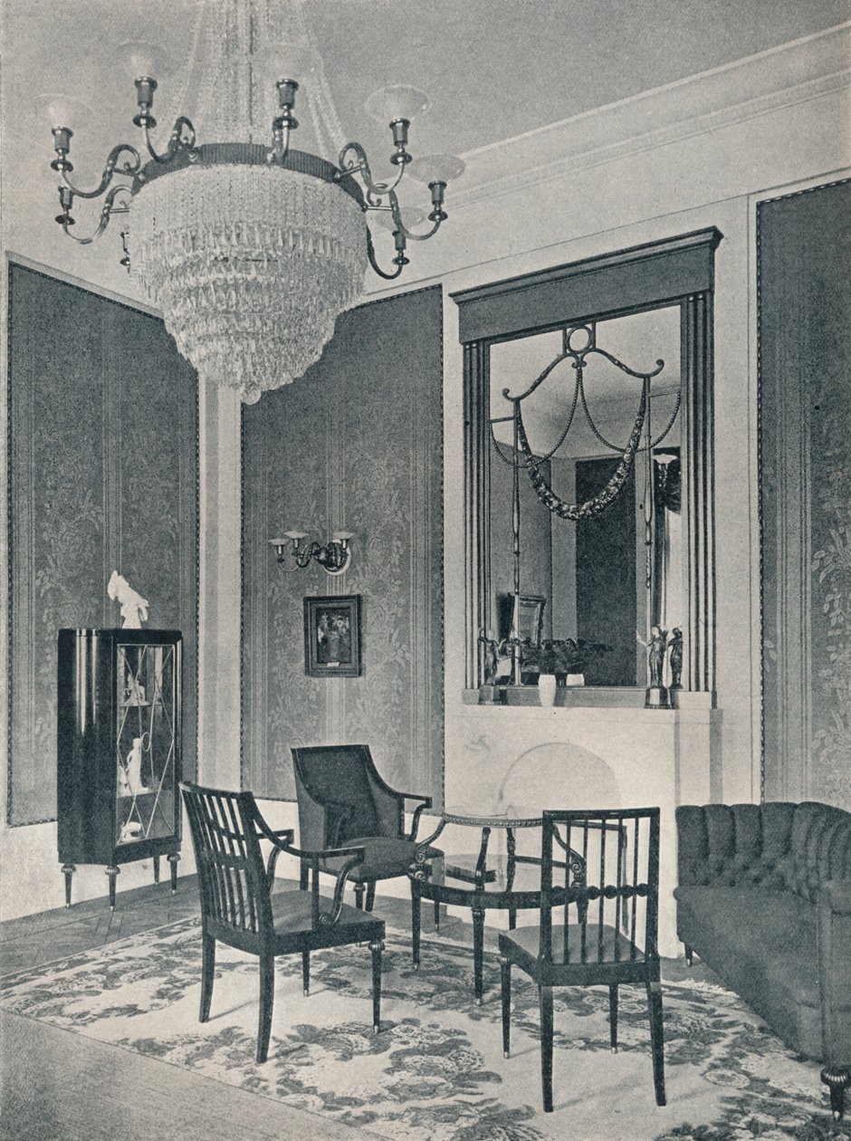 Sala de estar, c1911 de Unbekannt