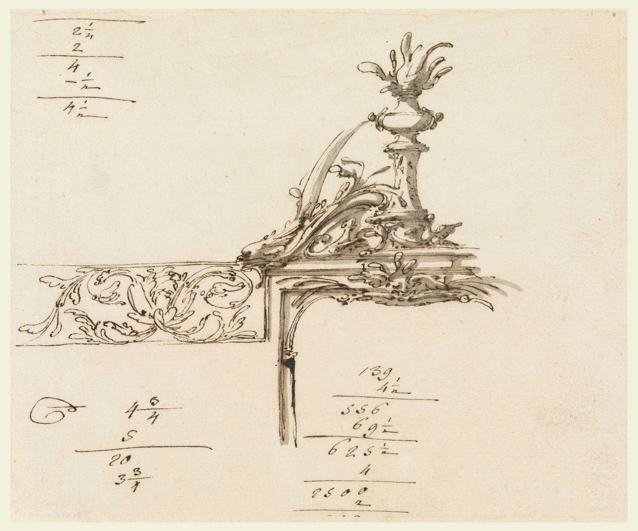 Desenho, Monumento a Franz I, Empe de Unbekannt