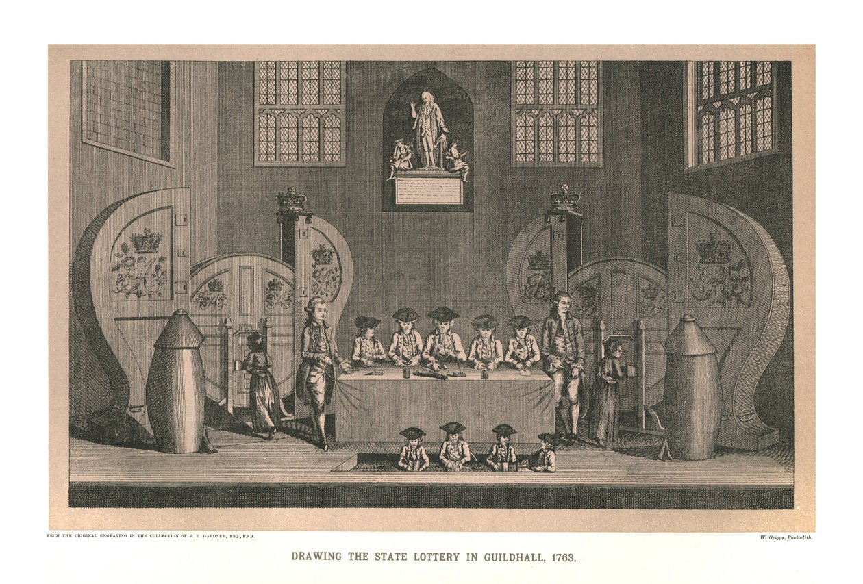 Sorteio da loteria estadual, 1763, 1886 de Unbekannt