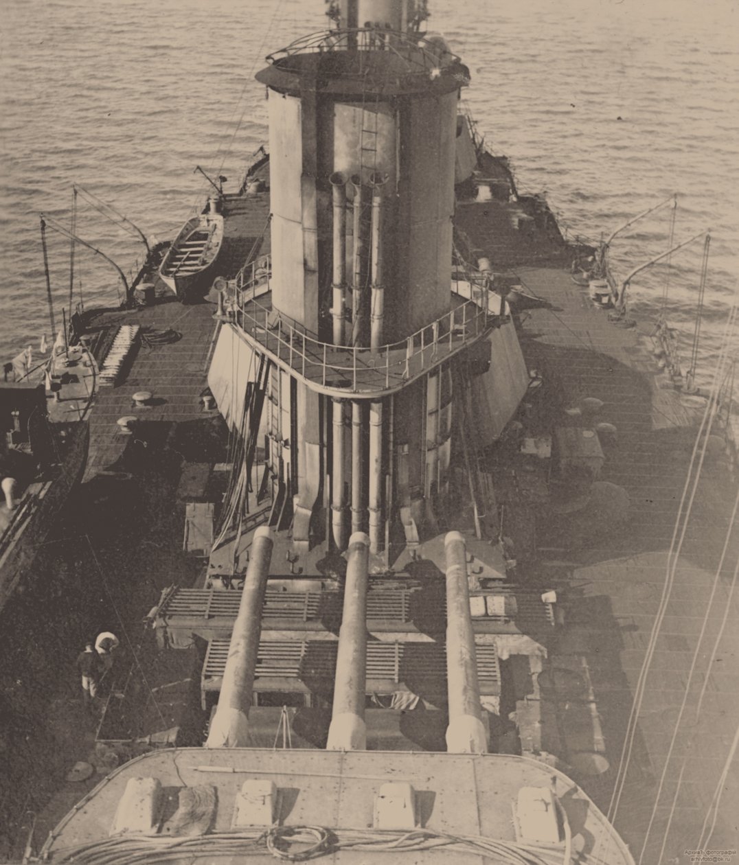 Dreadnought Imperator Aleksandr III em Bizerte, 1920, 1920. de Unbekannt