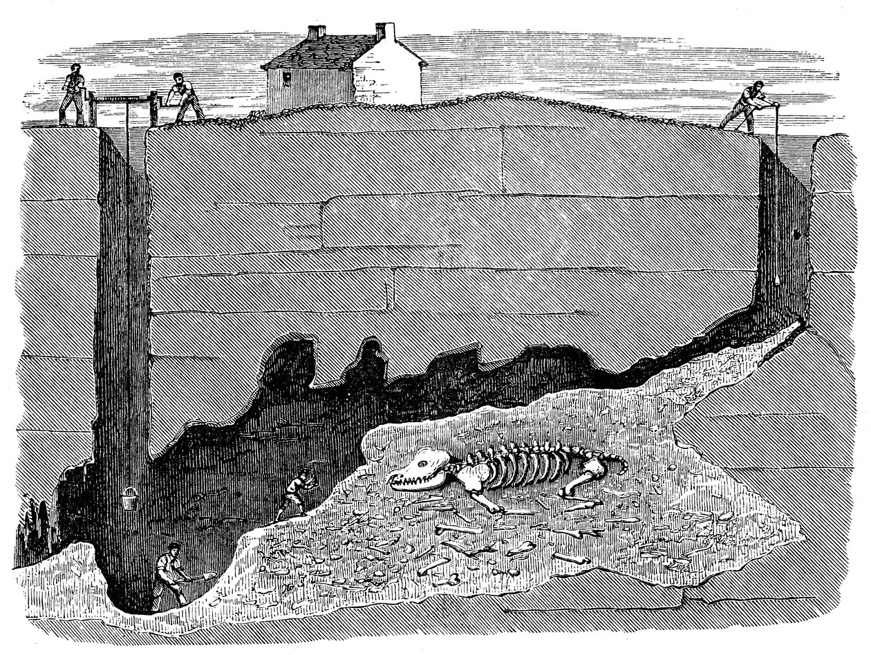 Mina dos sonhos, perto de Wirksworth, Derbyshire, 1881 de Unbekannt