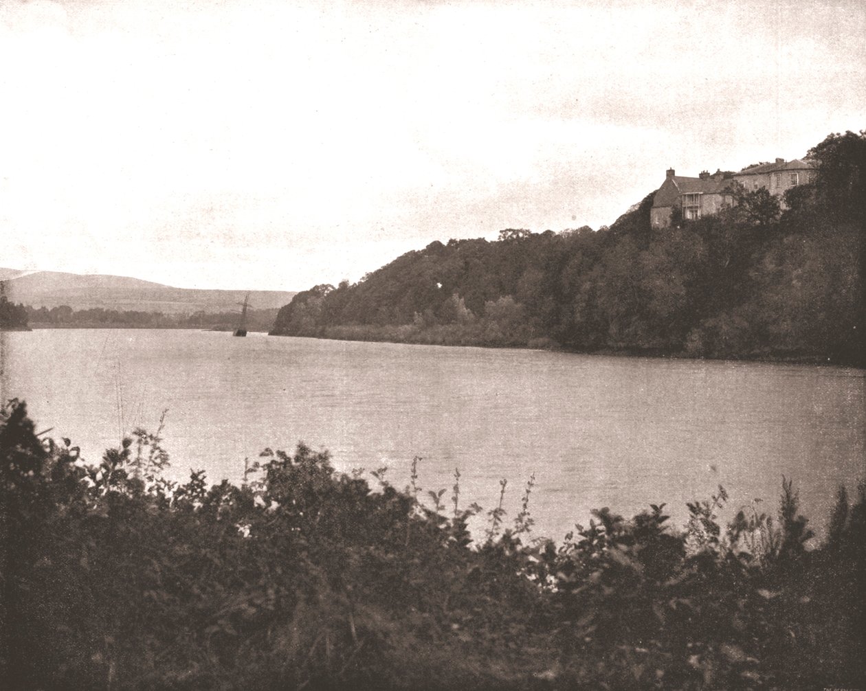 Castelo de Dromana, condado Waterford, Irlanda, 1894. de Unbekannt