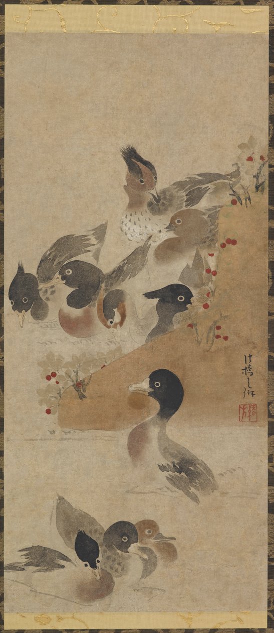 Patos, período Edo, século XVIII. de Unbekannt