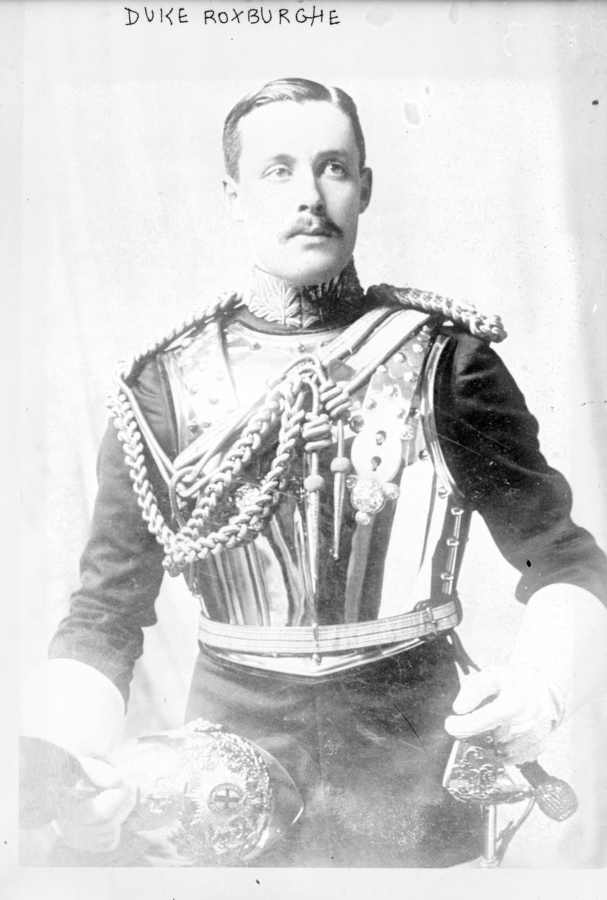 Duque de Roxburghe. 1913 (foto a p/b) de Unbekannt