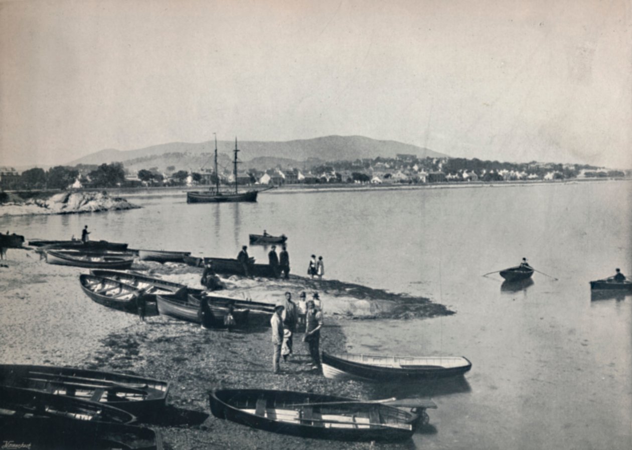 Dunoon - vista sobre o Clyde, 1895 de Unbekannt