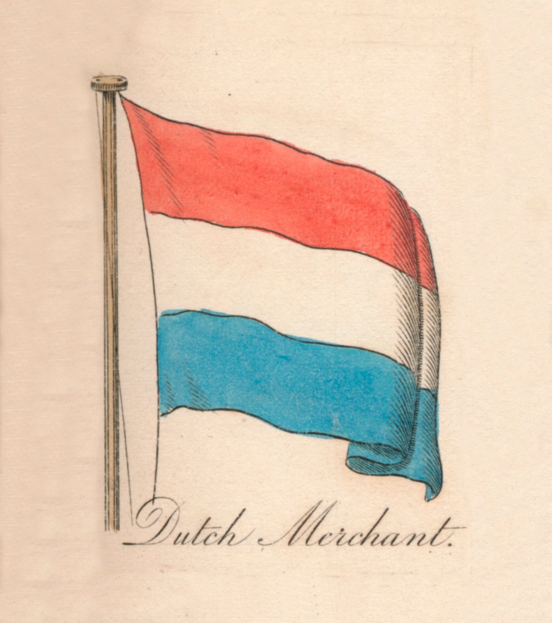 Comerciante holandês, 1838 de Unbekannt