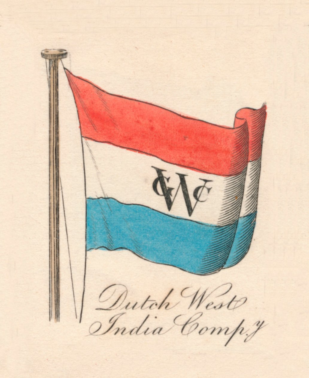 Companhia Holandesa das Índias Ocidentais, 1838 de Unbekannt