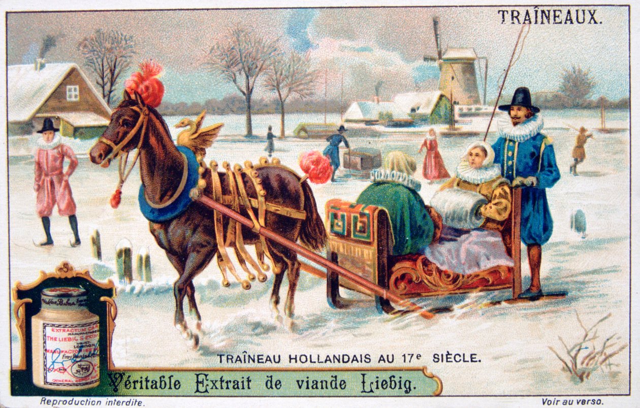 Trenó holandês, século XVII, c1900 de Unbekannt