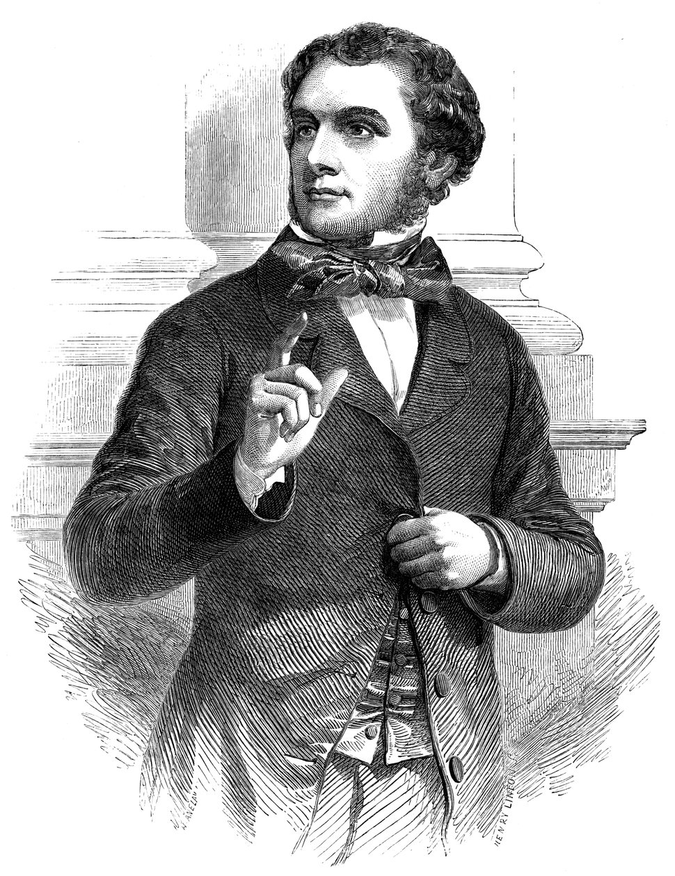 Retrato adiantado do Sr. Gladstone, século XIX de Unbekannt