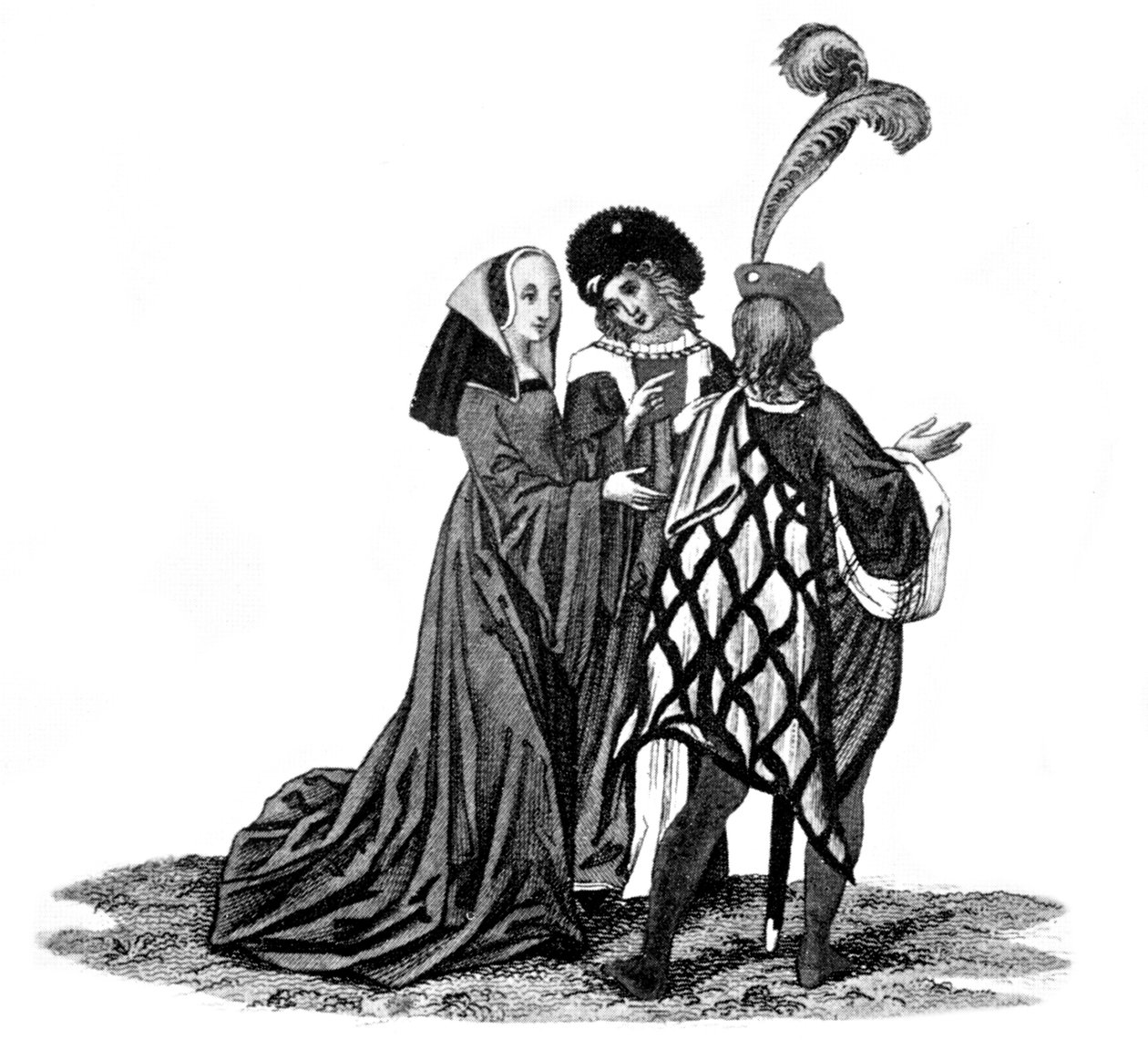 Cocar piramidal do início do século XV ao início do século XVI, 1910 de Unbekannt
