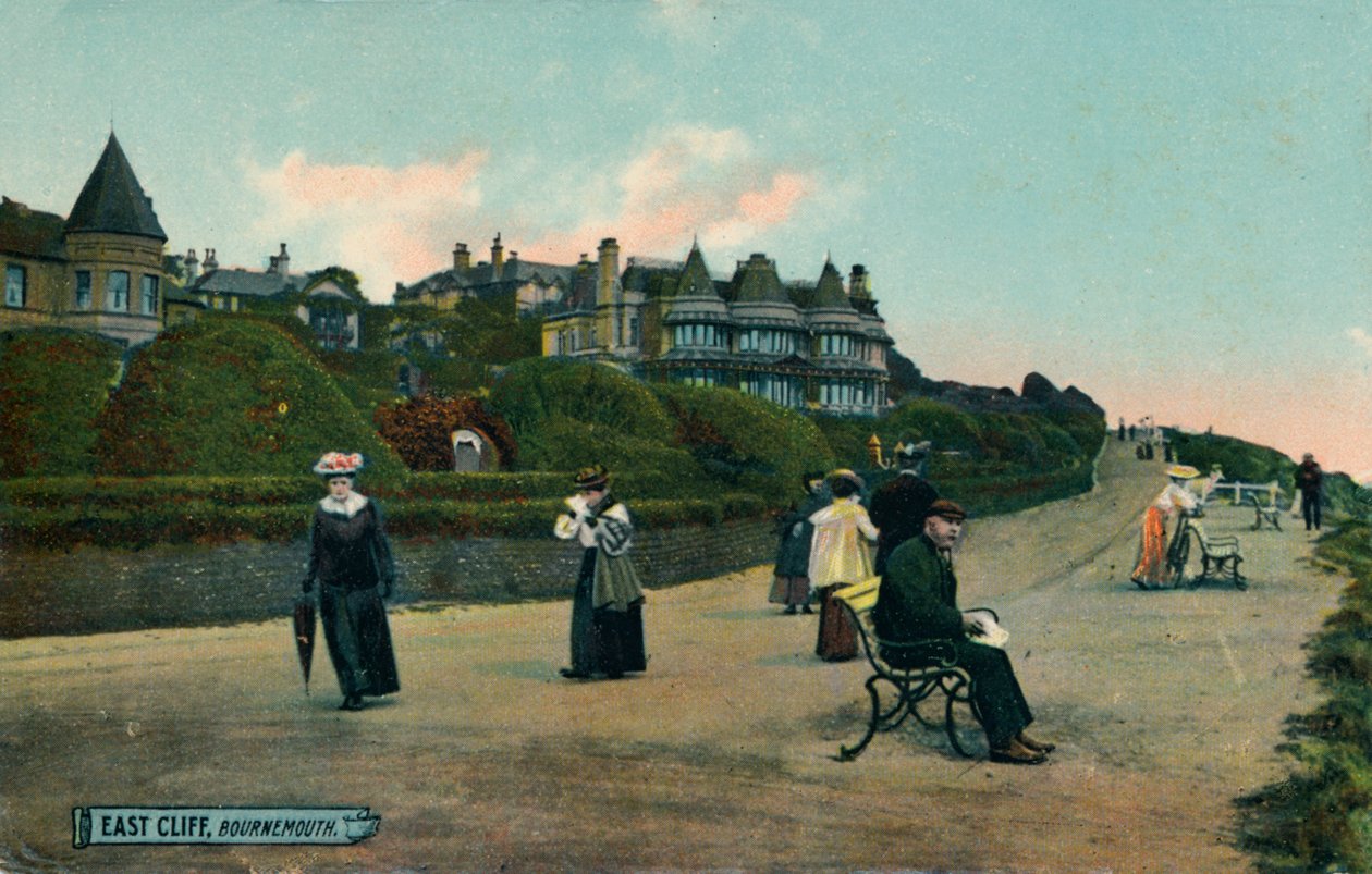 Penhasco do leste, Bornemouth, c1905 de Unbekannt