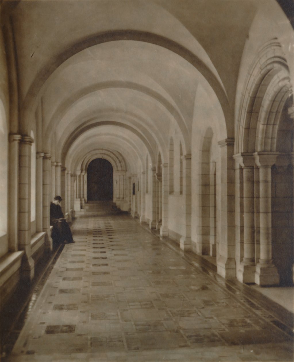 Claustro Oriental, Buckfast Abbey, final do século XIX-início do século XX de Unbekannt