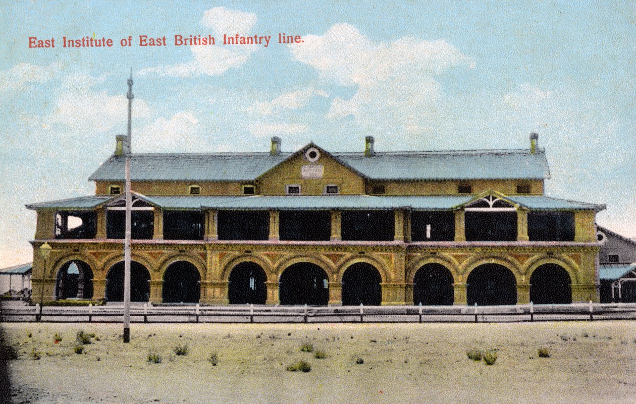 Instituto Leste da linha de infantaria do leste britânico, Índia, início do século XX de Unbekannt
