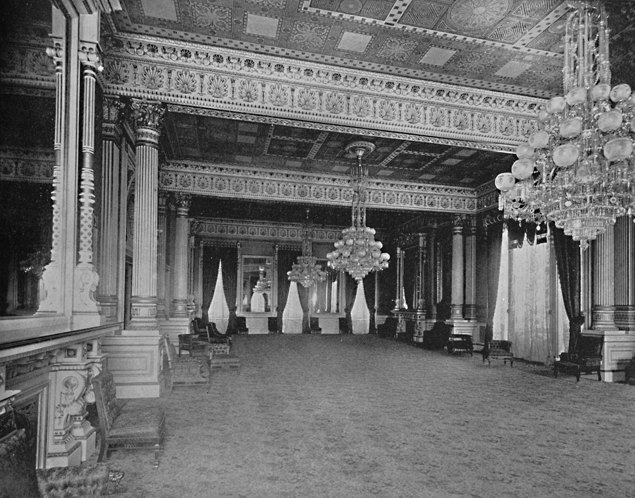 Sala leste da Casa Branca, Washington, DC, c1897. de Unbekannt