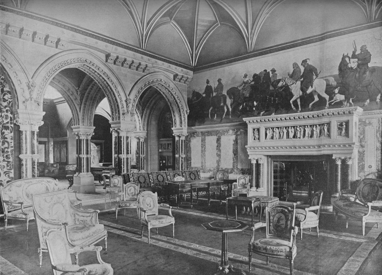 Eaton Hall, Cheshire - O Duque de Westminster, 1910 de Unbekannt