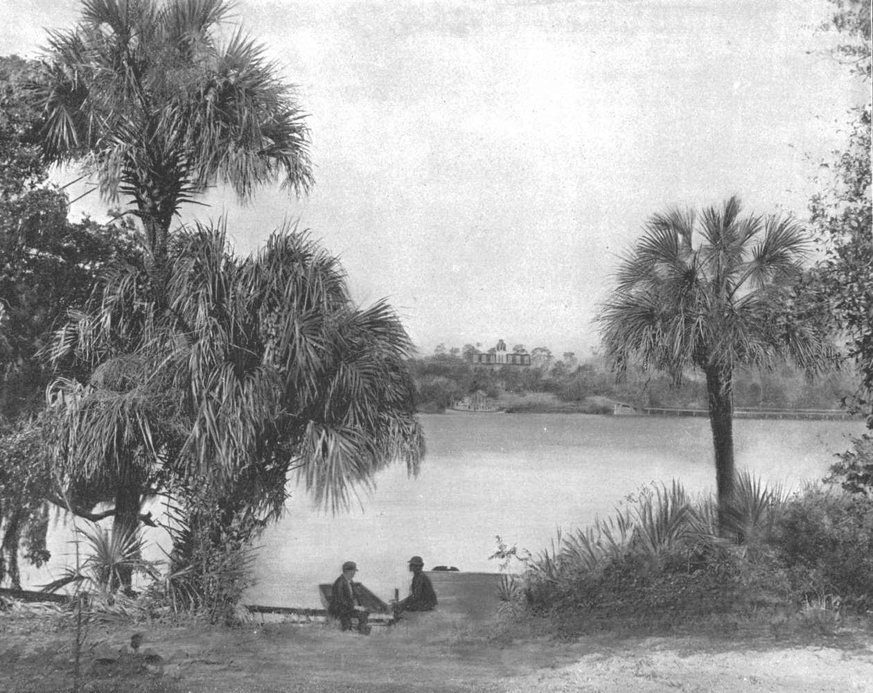 Eau Gallie, Indian River, Flórida, EUA, c1900. de Unbekannt