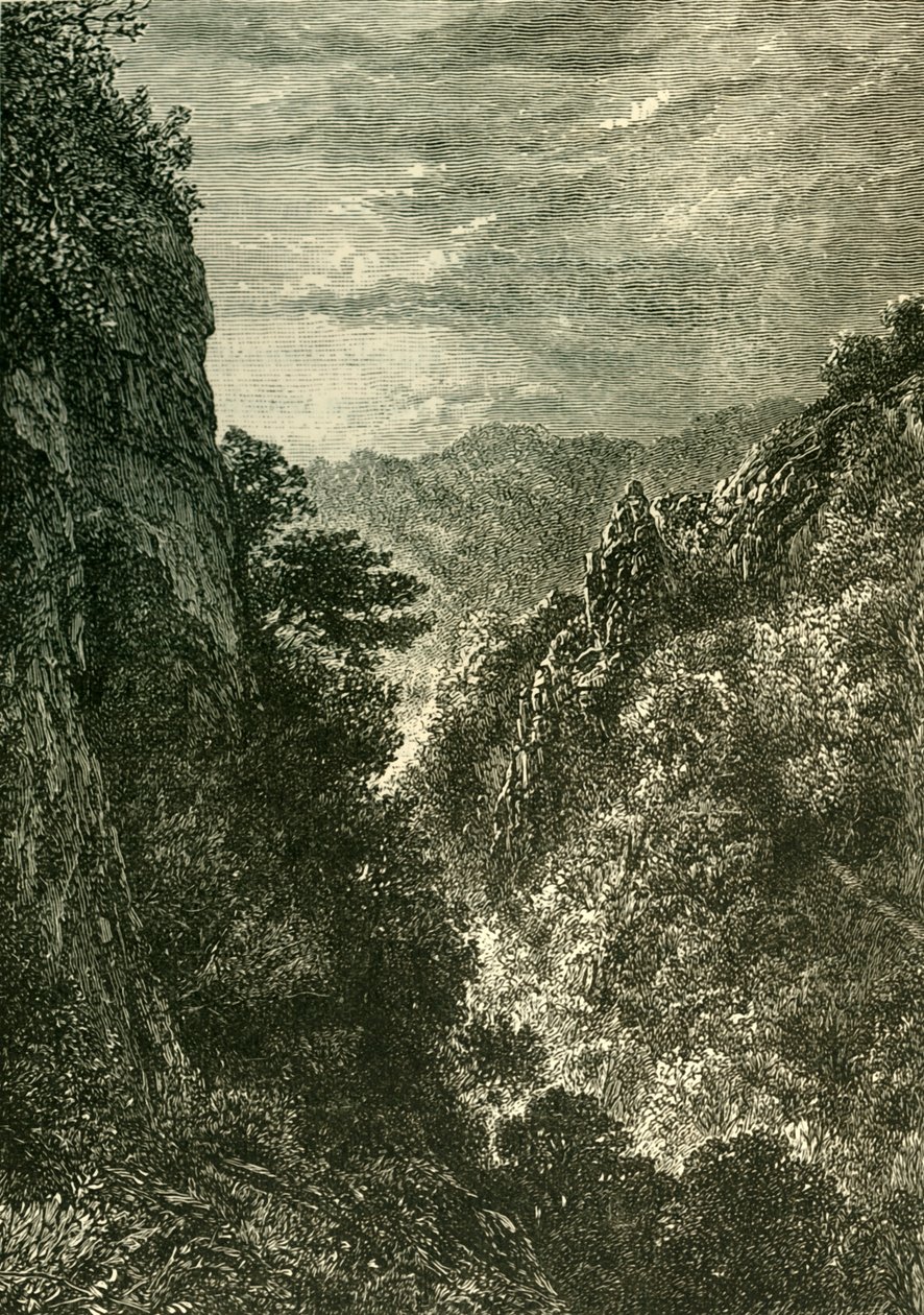 Desfiladeiro de Ebbor, 1898. de Unbekannt