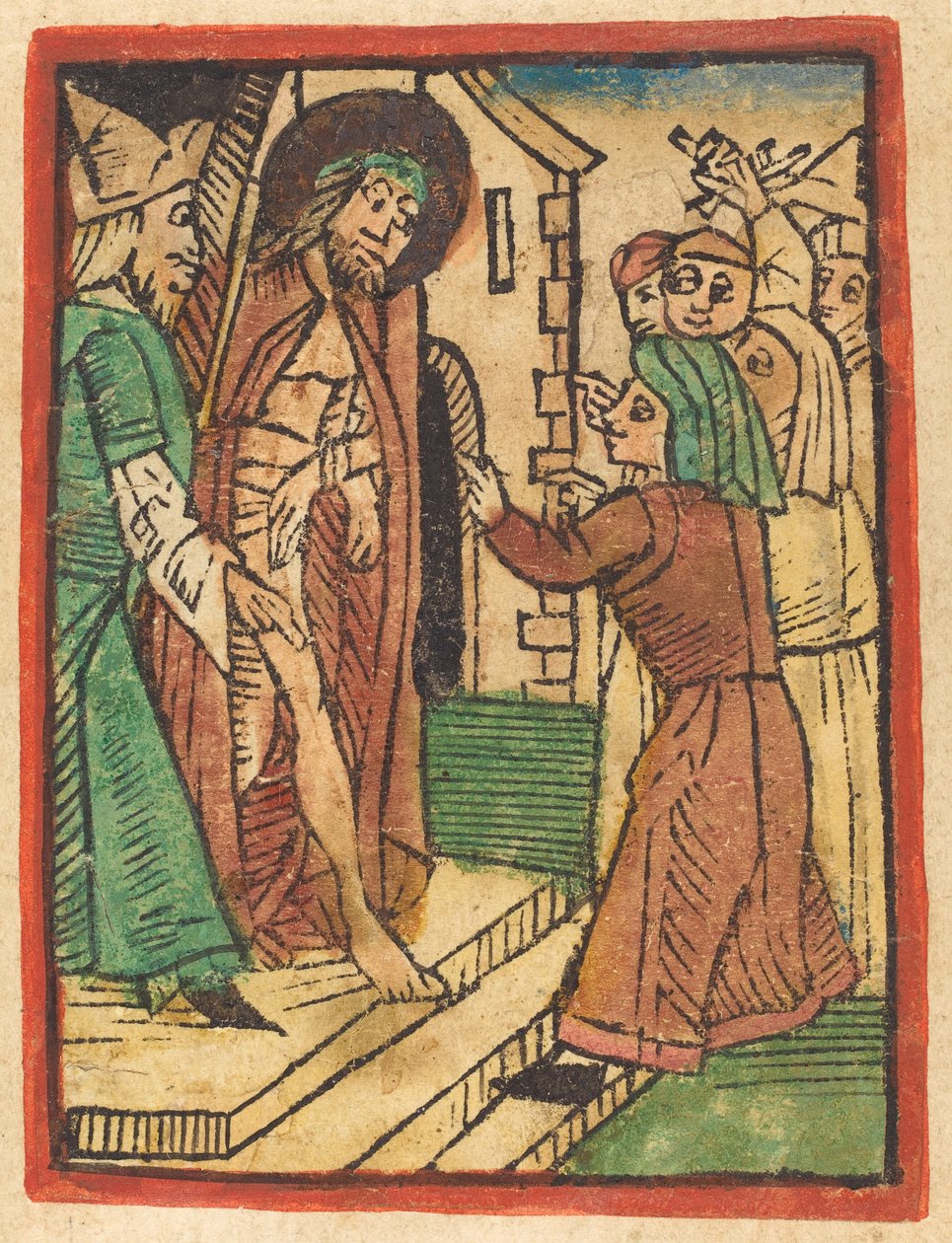 Eis o homem, c. 14801490. de Unbekannt