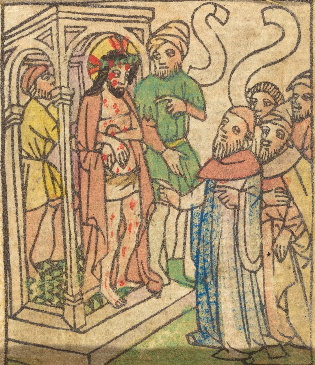 Eis o Homem [verso], c. 14401450. de Unbekannt
