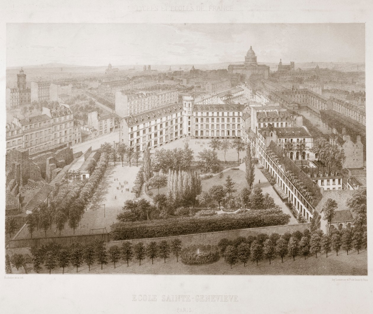 Escola Sainte Genevieve, Paris, 1867 de Unbekannt