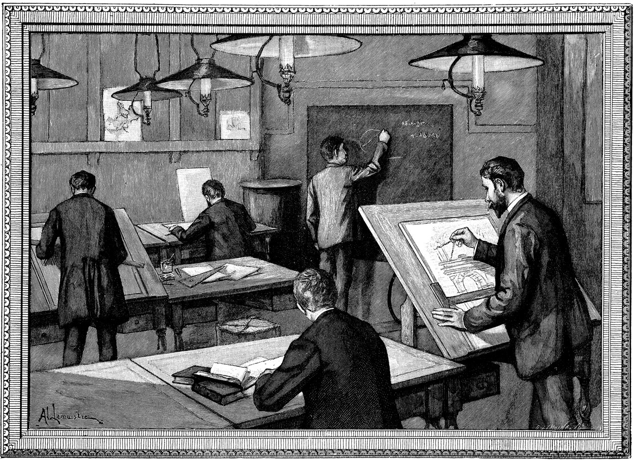 École des Ponts-et-Chaussees, Paris, 1894 de Unbekannt