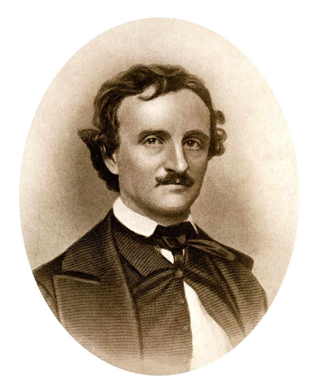 Edgar Allan Poe, poeta americano, escritor de contos, editor e crítico, 1909 de Unbekannt