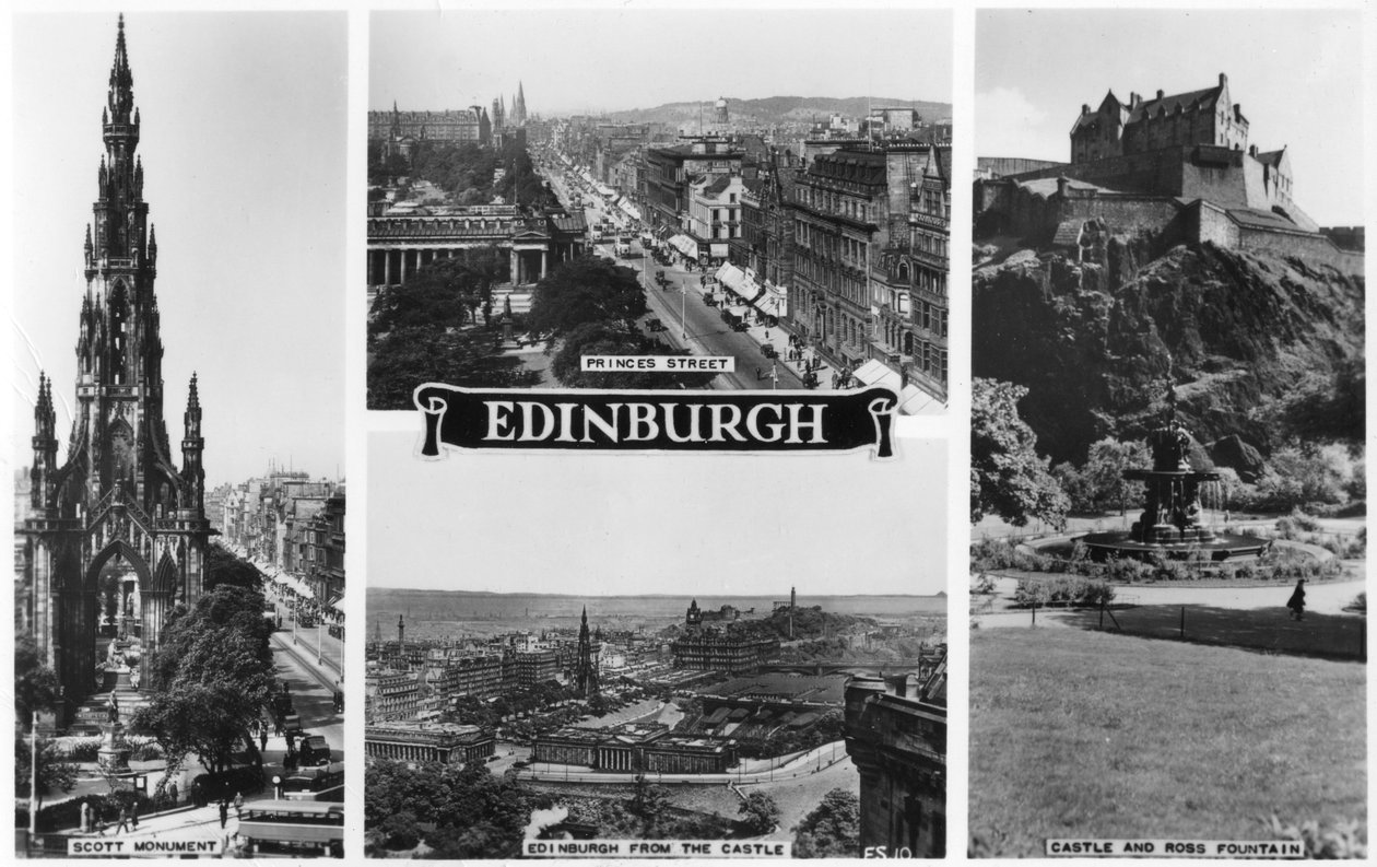 Edimburgo, Escócia, século XX de Unbekannt