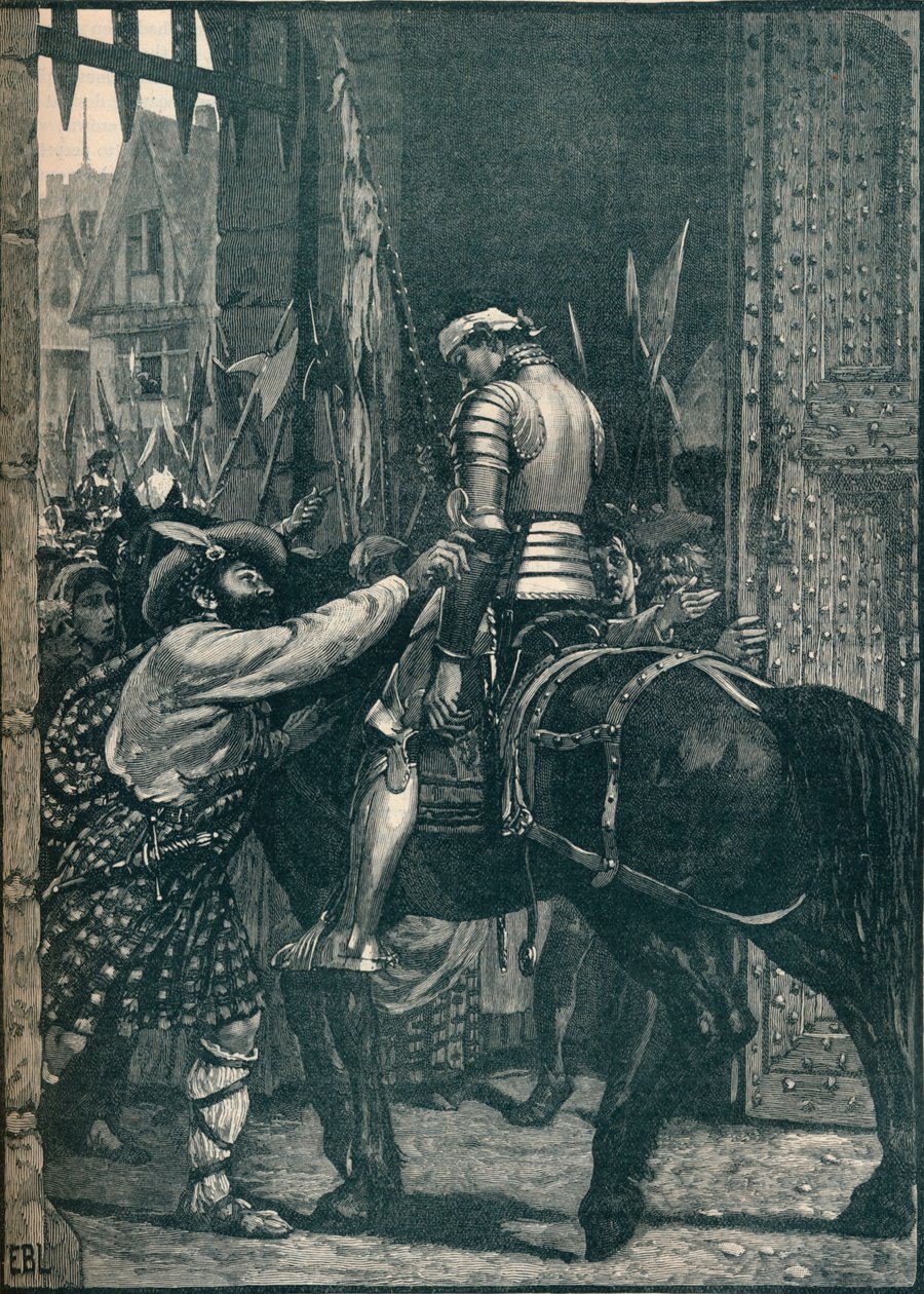 Edimburgo após a Batalha de Flodden, 1513 1905. de Unbekannt