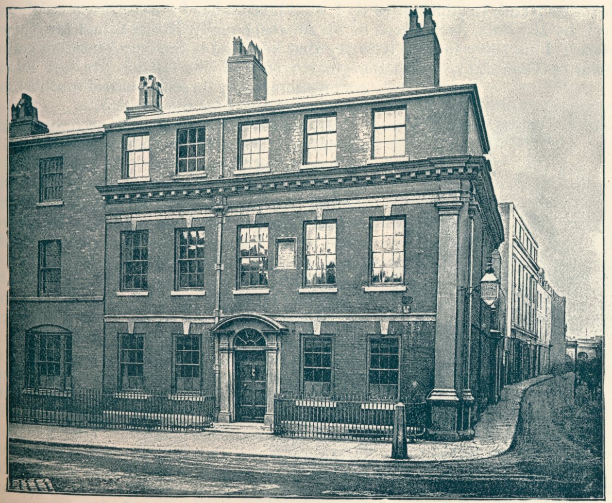 Casa de Edmund Hectors: Praça Velha, Birmingham, 1907 de Unbekannt