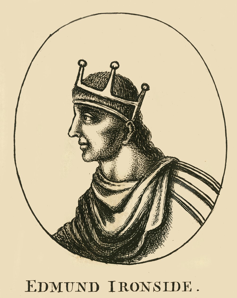Edmund Ironside, século XVIII. de Unbekannt