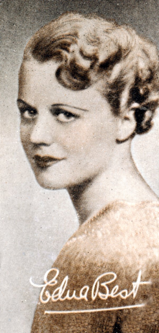Edna Best 1900-1974, atriz britânica de teatro e tela, 1935 de Unbekannt