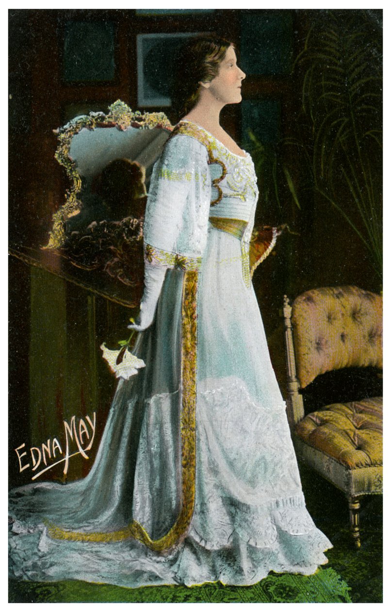 Edna May, atriz e cantora americana, c1900-1919 de Unbekannt