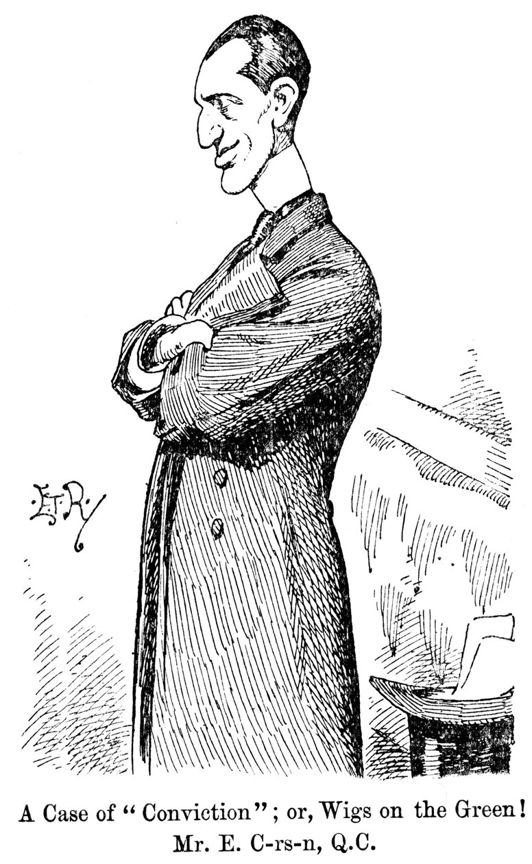 Edward Carson, político e jurista britânico nascido na Irlanda, 1898 de Unbekannt