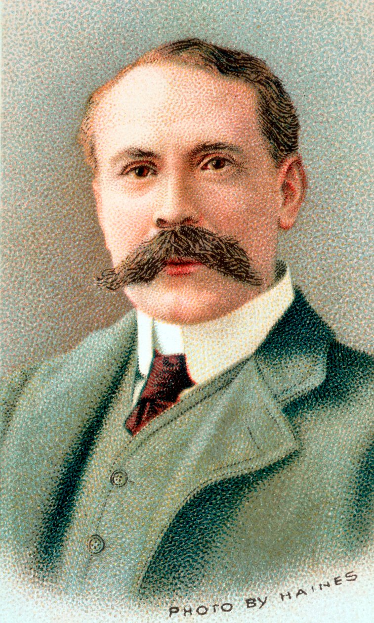 Edward Elgar, compositor inglês, 1912. de Unbekannt
