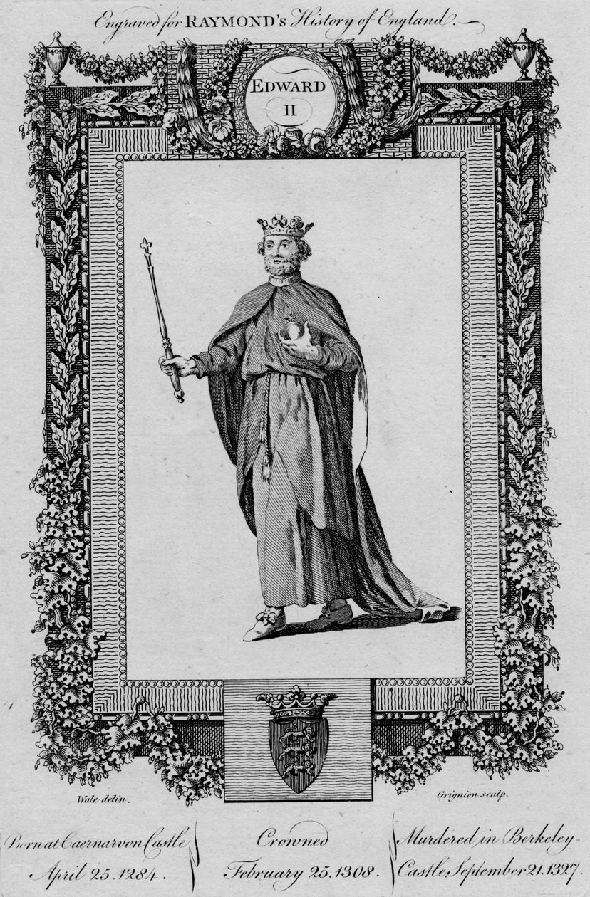 Eduardo II, c1787 de Unbekannt