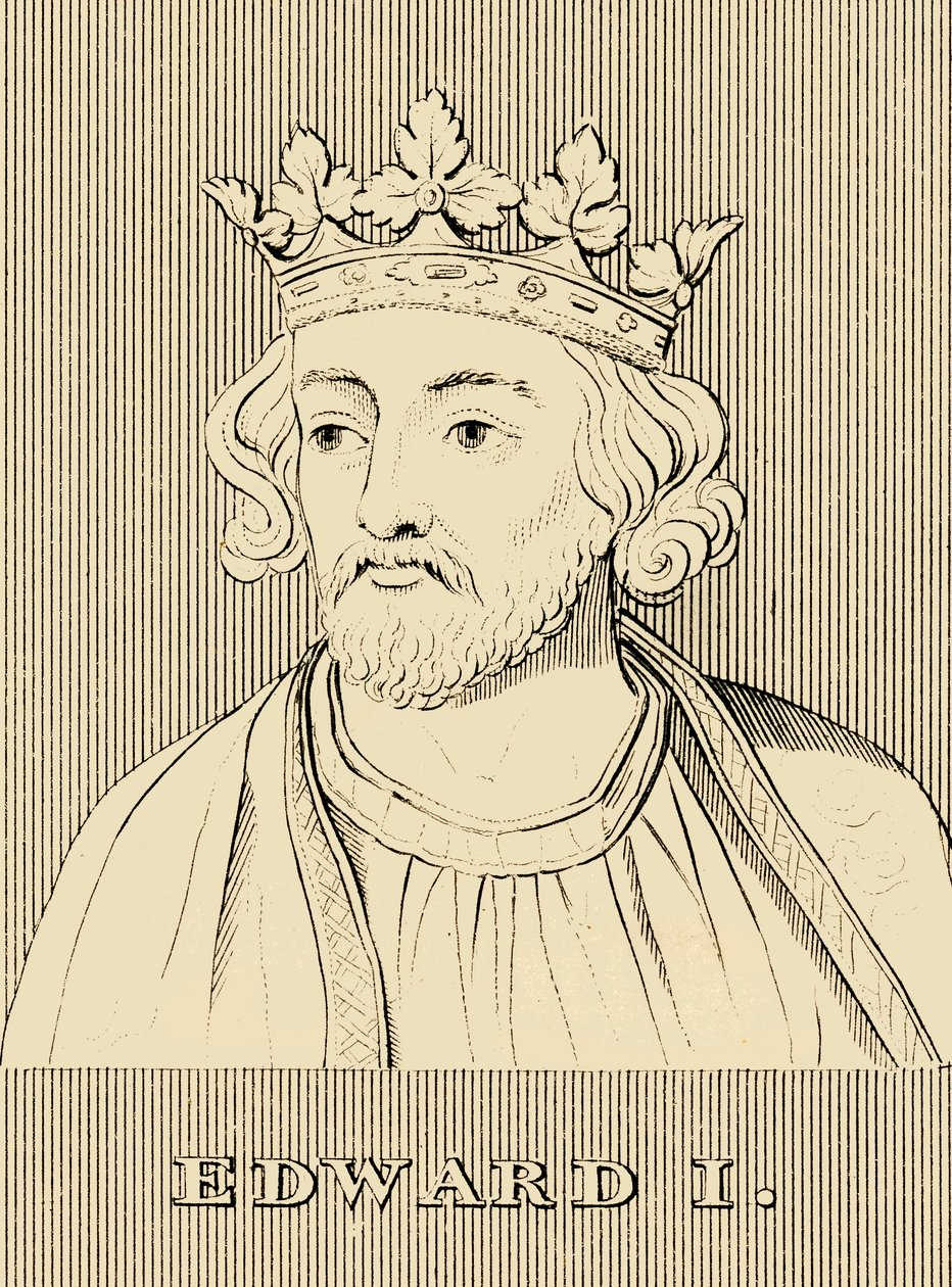 Edward I, 1239-1307, 1830. de Unbekannt