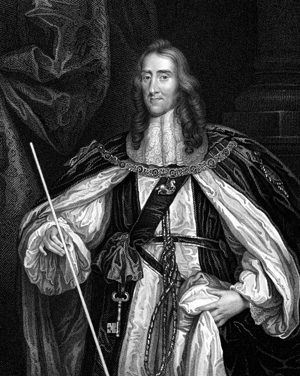 Edward Montagu, segundo conde de Manchester, nobre inglês do século XVII, 1840 de Unbekannt