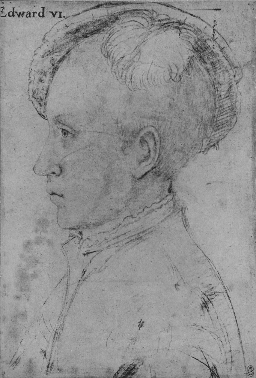 Edward, Prince of Wales Não por Holbein, c1550-1599, 1945 de Unbekannt