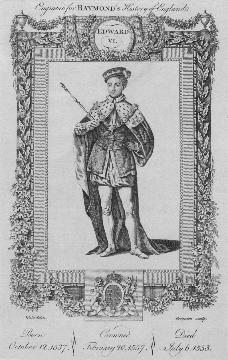 Eduardo VI, c1787 de Unbekannt