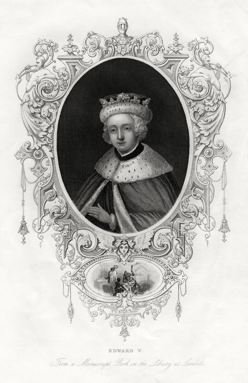 Eduardo V, rei da Inglaterra, 1860 de Unbekannt