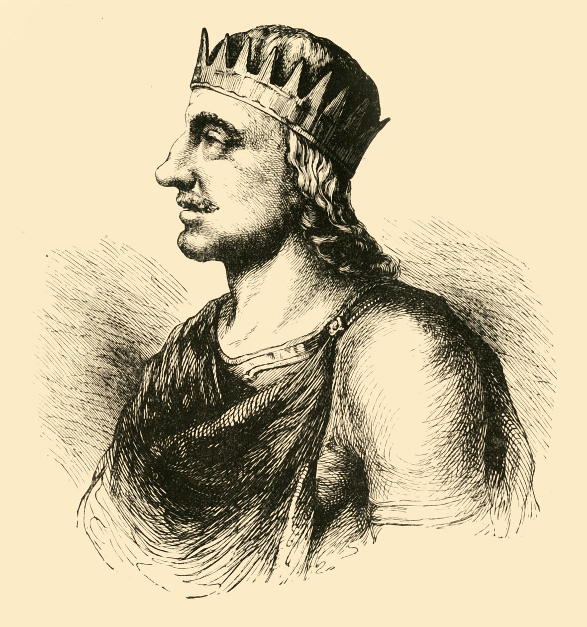 Egbert, rei da Inglaterra, 771775- 839, 1890. de Unbekannt